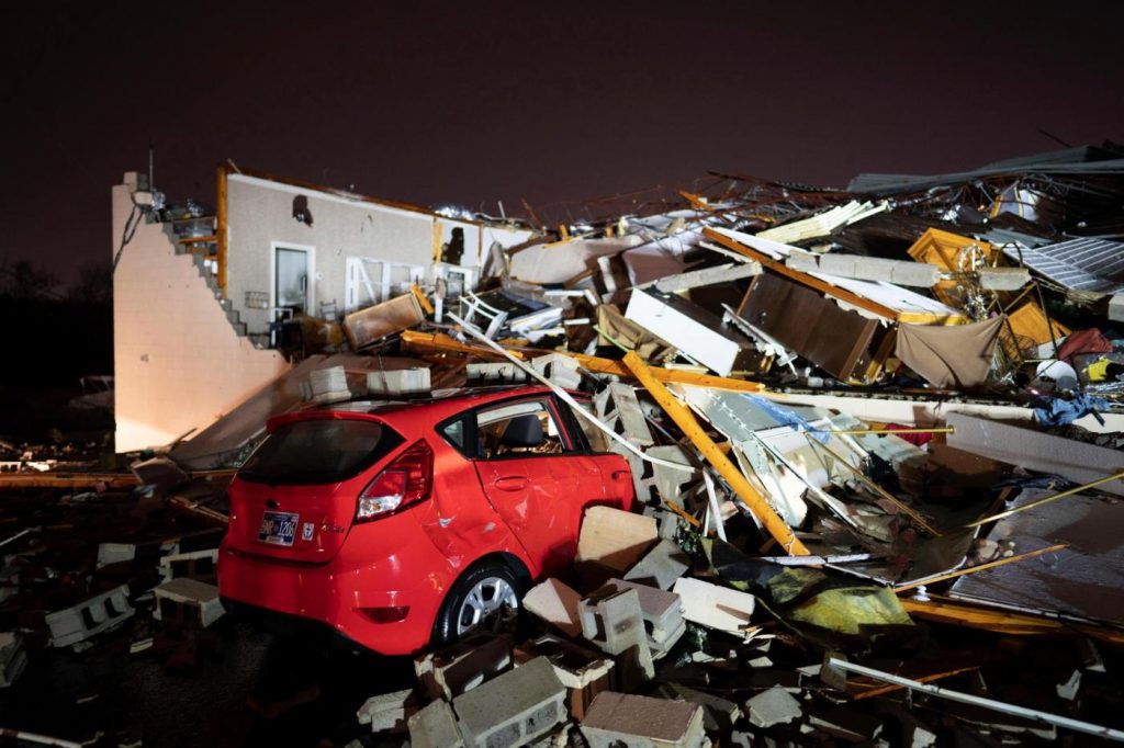 Crews search for survivors and survey damage after tornadoes leave at least 6 dead in Tennessee