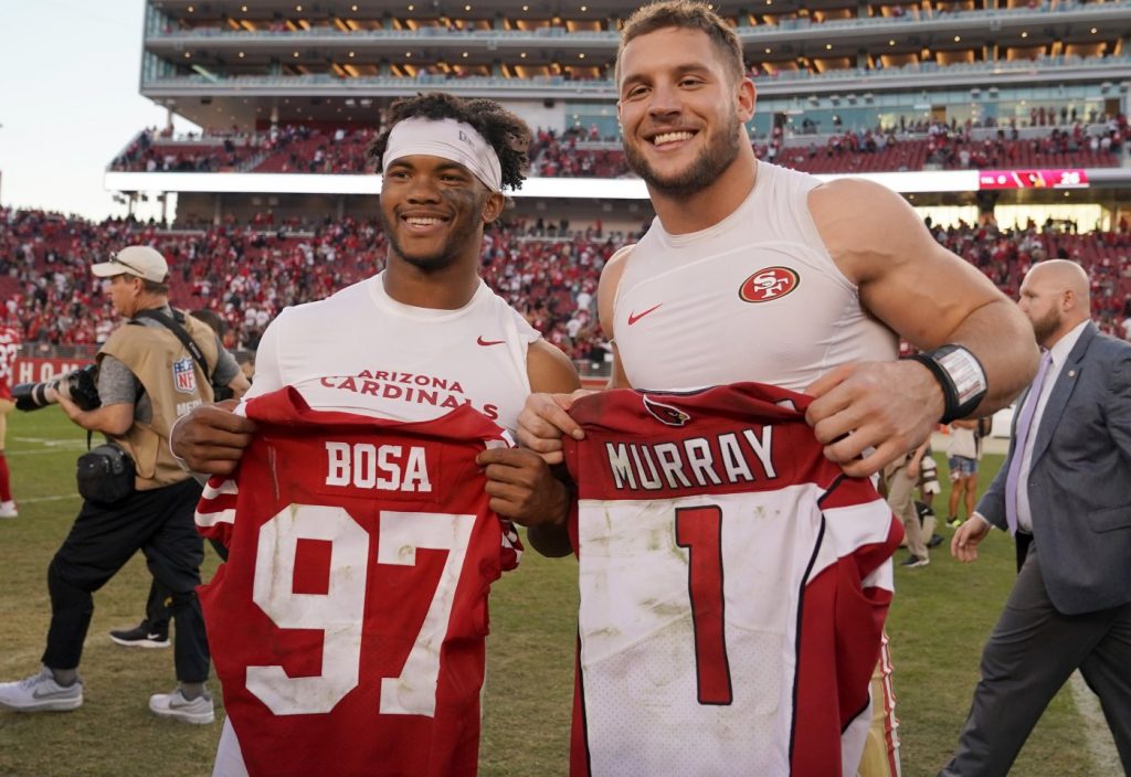 49ers’ Nick Bosa about to encounter new-and-improved Kyler Murray