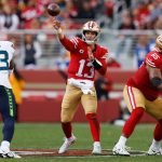 Photos: San Francisco 49ers quarterback Brock Purdy throws career-high 368 passing yards in win over Seattle Seahawks