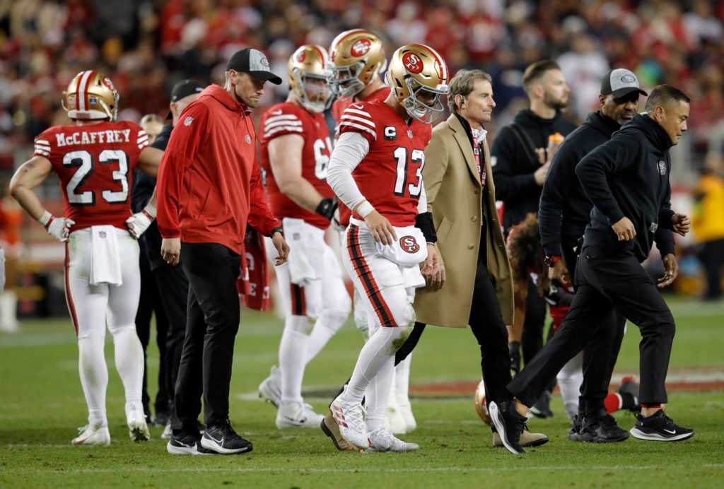 Why 49ers’ GM John Lynch is paying close attention to Brock Purdy’s stingers