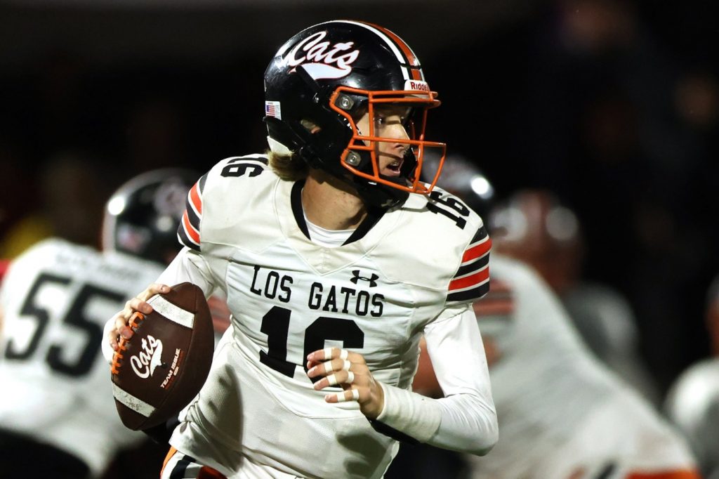 Bay Area News Group boys athlete of the week: AJ Minyard, Los Gatos football