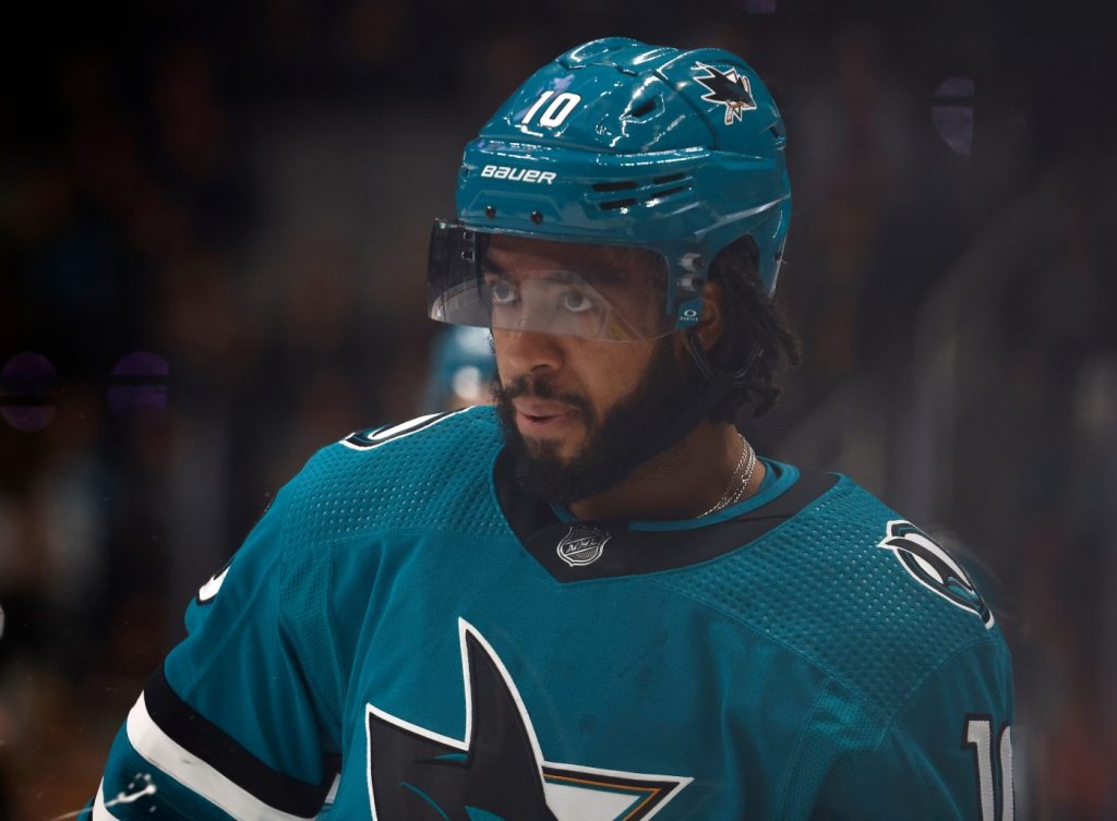 Sharks forward and pending UFA to be healthy scratched for first time this season