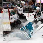 Sharks unable to slow down Coyotes, now on longest losing streak since start of season