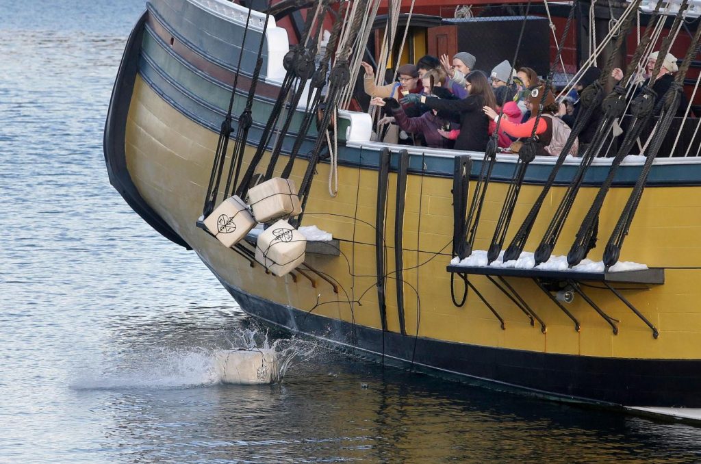 Boston Tea Party turns 250 years old with reenactments of the revolutionary protest