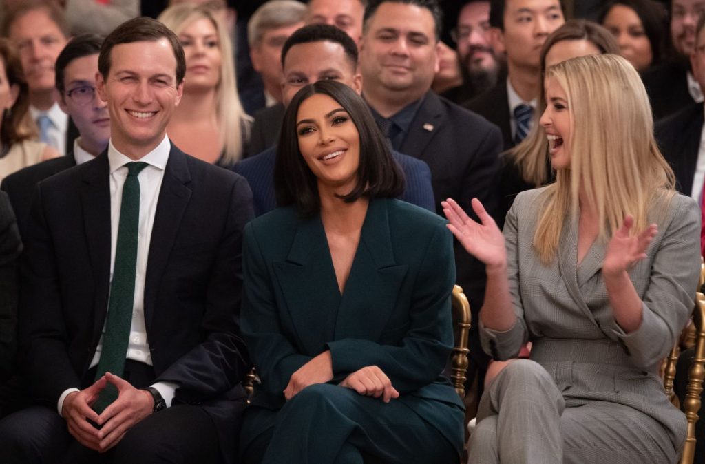 Ivanka Trump appears with ‘pal’ Kim Kardashian at Justin Timberlake show