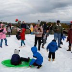 Photos: Sledding in the snow in San Ramon?