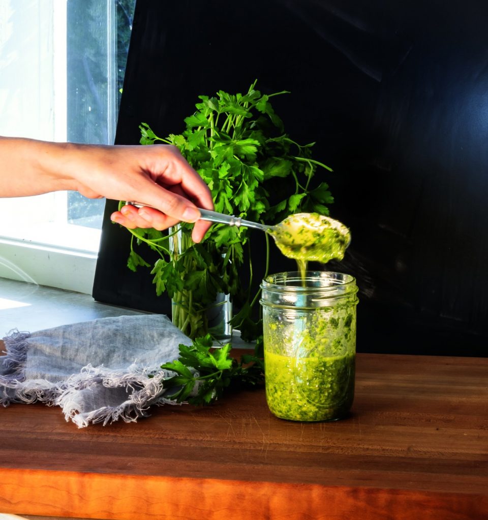 Easy, healthy home cooking: Try this recipe for chimichurri sauce