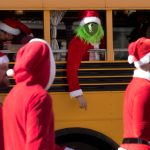 Photos: SantaCon fills San Francisco’s Union Square for 28th annual event