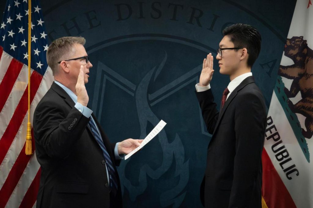 Californian teen passes state bar exam and is sworn in as an attorney