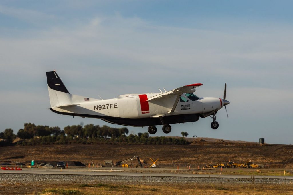 This cargo plane flew over Northern California with no pilot on board