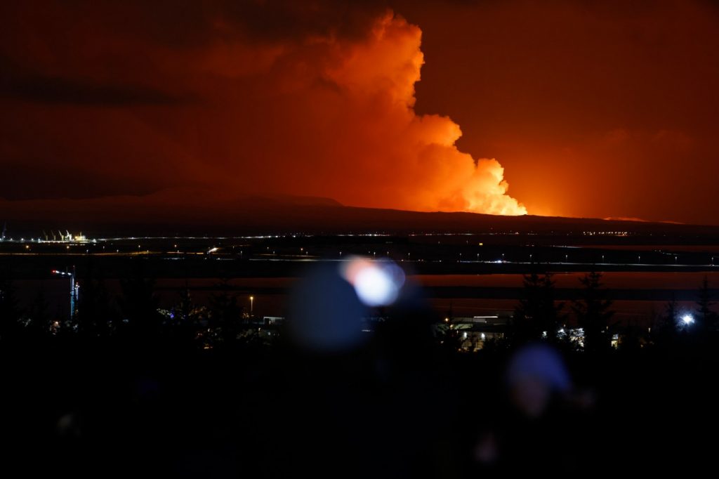 Volcano erupts in Iceland after thousands were evacuated