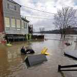 Northeast cleans up after storm drops significant rainfall