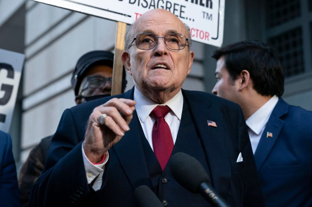 Giuliani files for bankruptcy after $148 million judgment