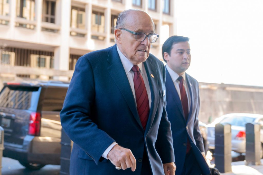 Jury seated in Giuliani election workers’ defamation trial