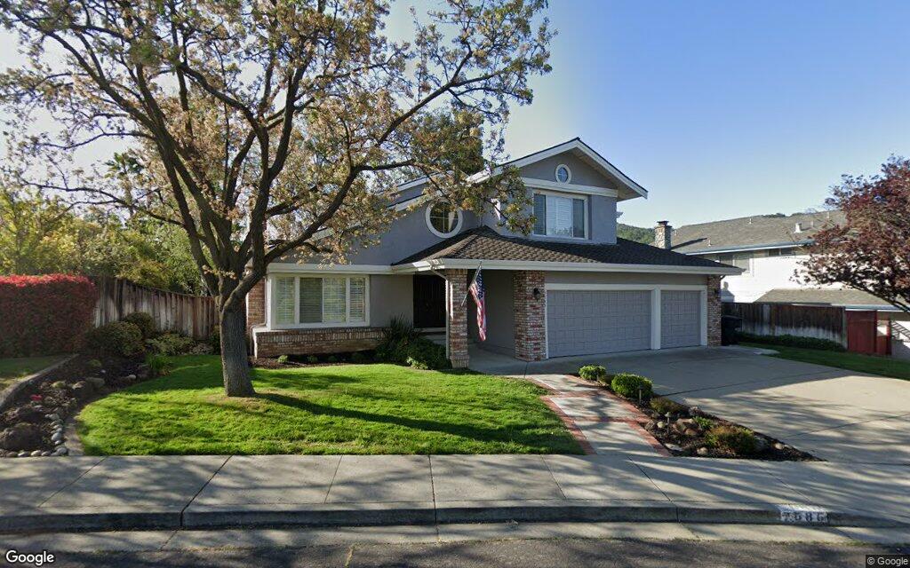 Sale closed in Pleasanton: $2.4 million for a three-bedroom home