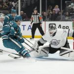 Couture, Zetterlund score shootout goals as Sharks beat Kings; Ferraro exits with injury