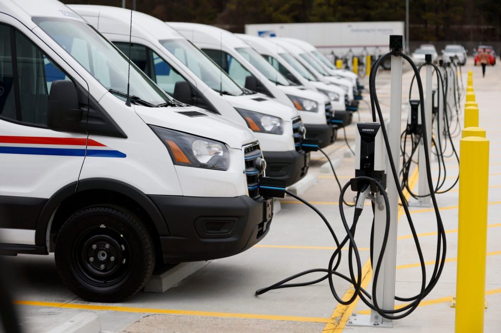 Your mail carrier may soon drive an electric delivery van