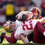 49ers’ Christian McCaffrey says calf injury is “pretty minor”