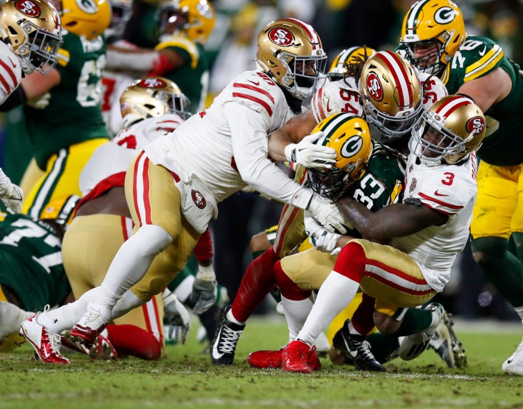 If the 49ers can stop Aaron Jones, the Packers are in serious trouble