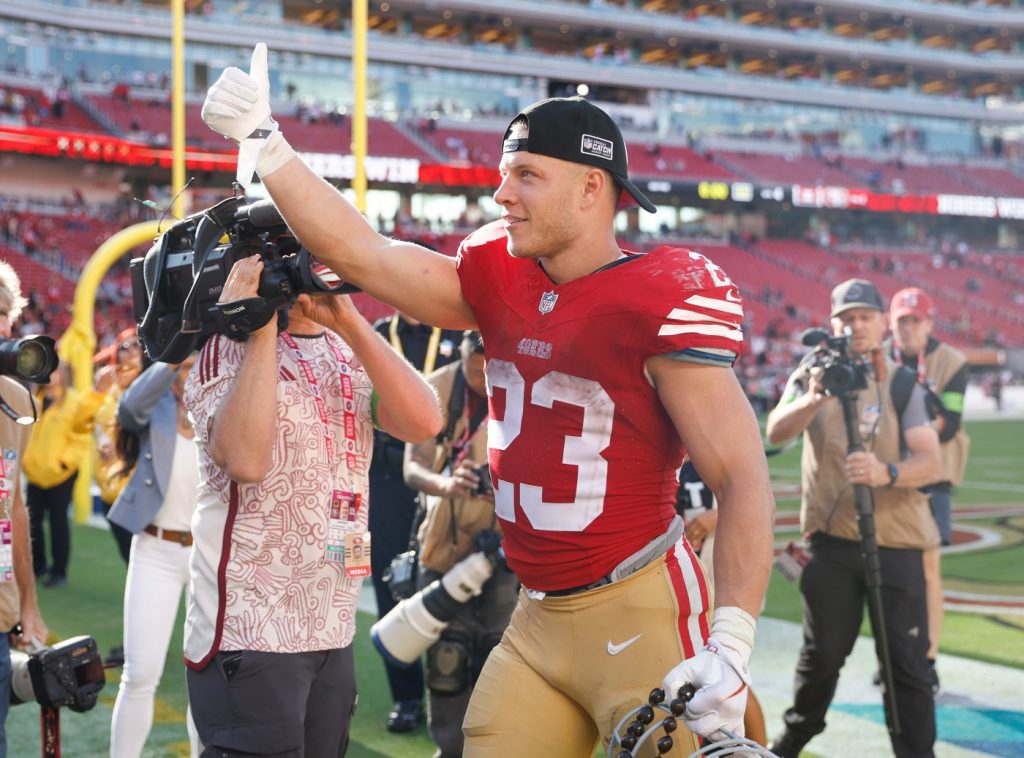 49ers’ McCaffrey back in action ahead of playoff opener vs. Packers