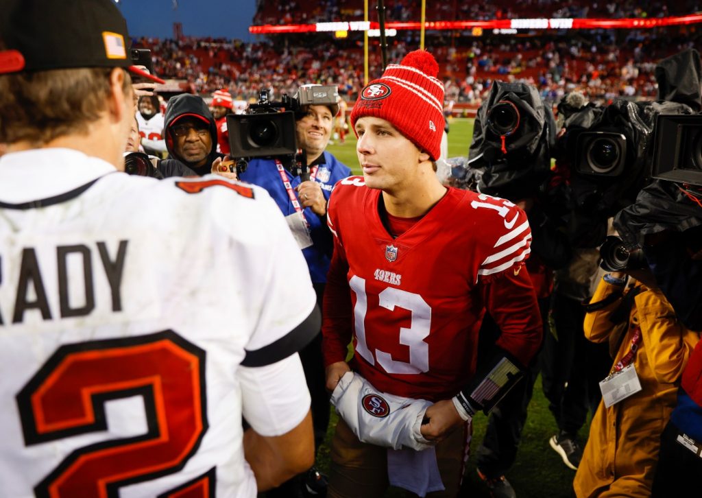 Tom Brady talks Purdy and Mahomes and (sort of) addresses 49ers interest last offseason