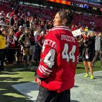 49ers’ Juszczyk is the NFL playoffs’ breakout star … fashion designer Kristin Juszczyk, that is