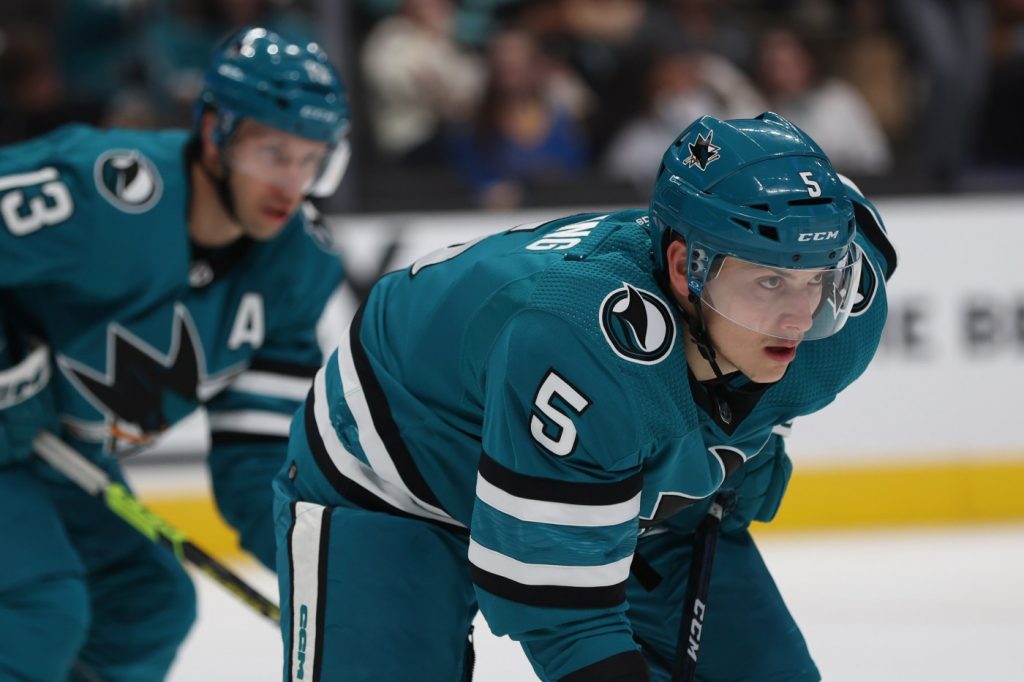 San Jose Sharks defenseman out for season after hip surgery