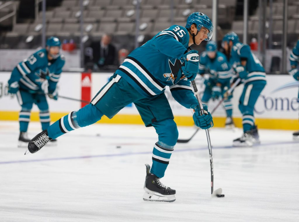 San Jose Sharks recall top defensive prospect from AHL