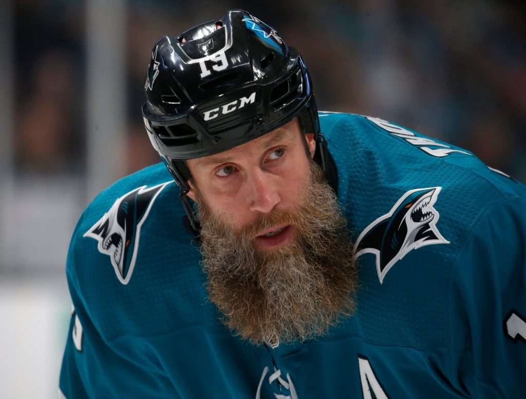 San Jose Sharks to retire Joe Thornton’s No. 19 next season