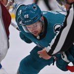 San Jose Sharks center questionable to play vs. Seattle Kraken