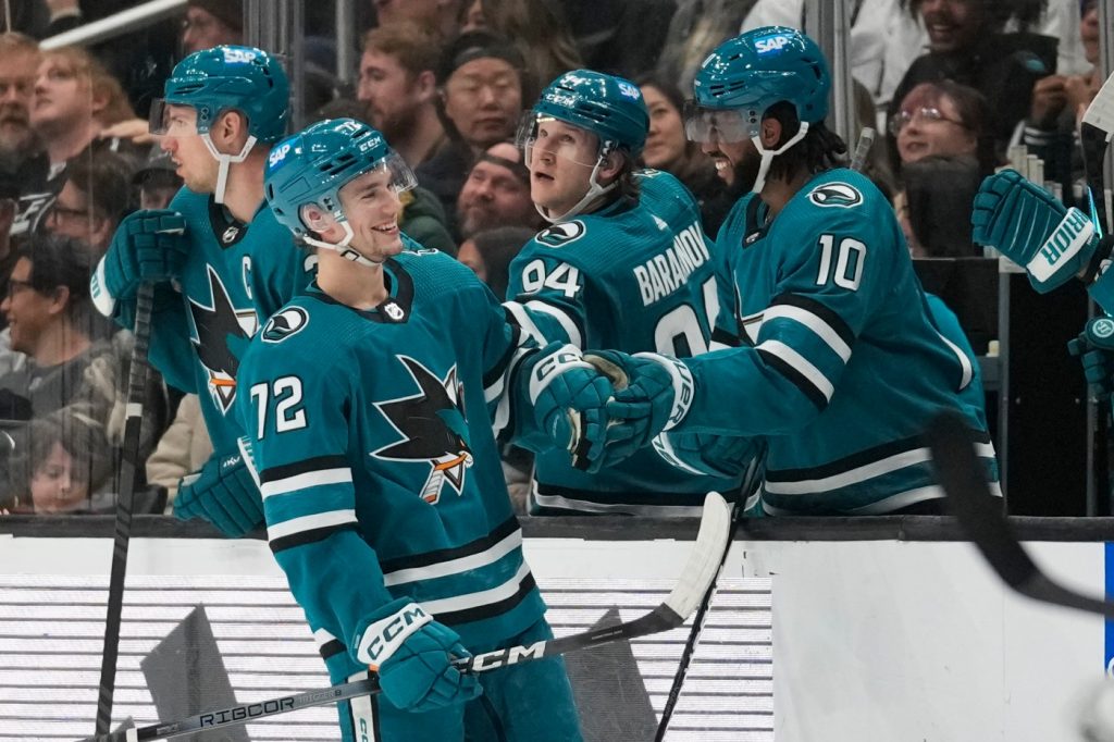 Sharks’ Hertl out Tuesday and possibly beyond; Eklund to get an ‘evaluation’ at center