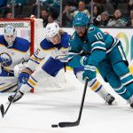 Spotty defense, puck management costs Sharks in loss to Sabres