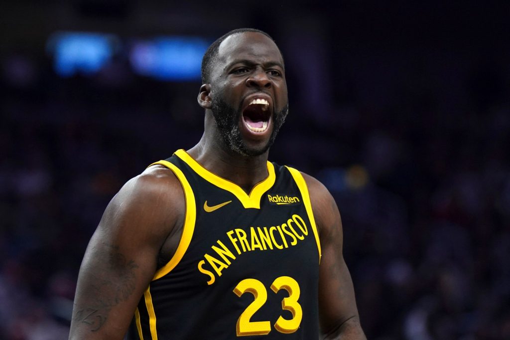 Draymond Green returns to Warriors facility with no set timetable to play