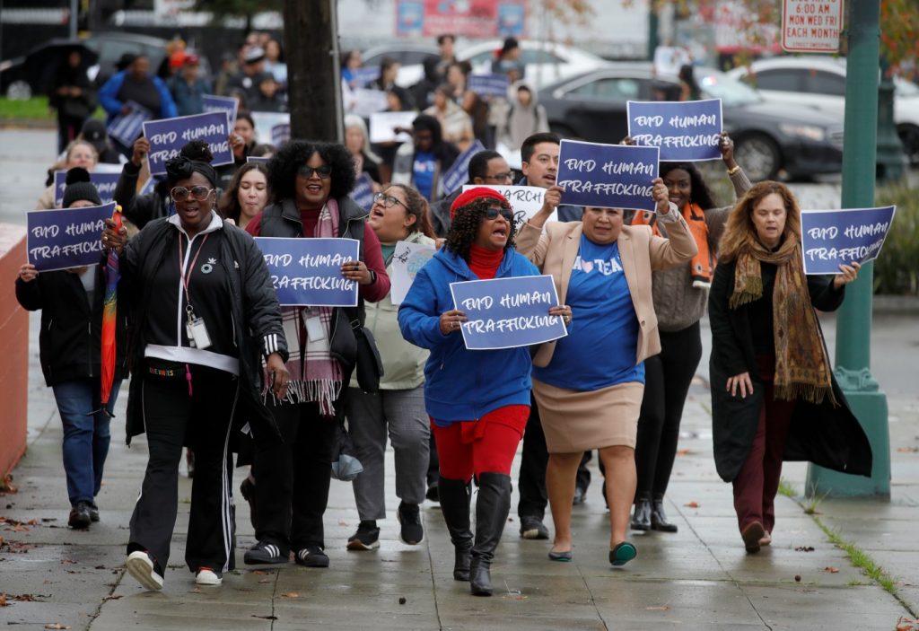 Photos: Alameda County District Attorney Pamela Price sponsors march and rally for National Human Trafficking Awareness Month