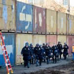 Walled out of People’s Park, protesters take to the Berkeley streets