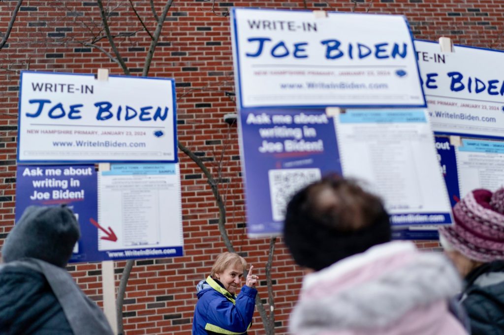 President Biden wins N.H. primary with write-in campaign