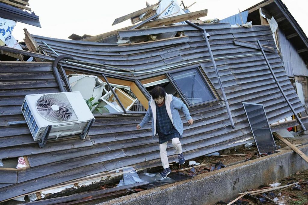 A woman in her 90s is rescued alive 5 days after Japan’s deadly earthquake