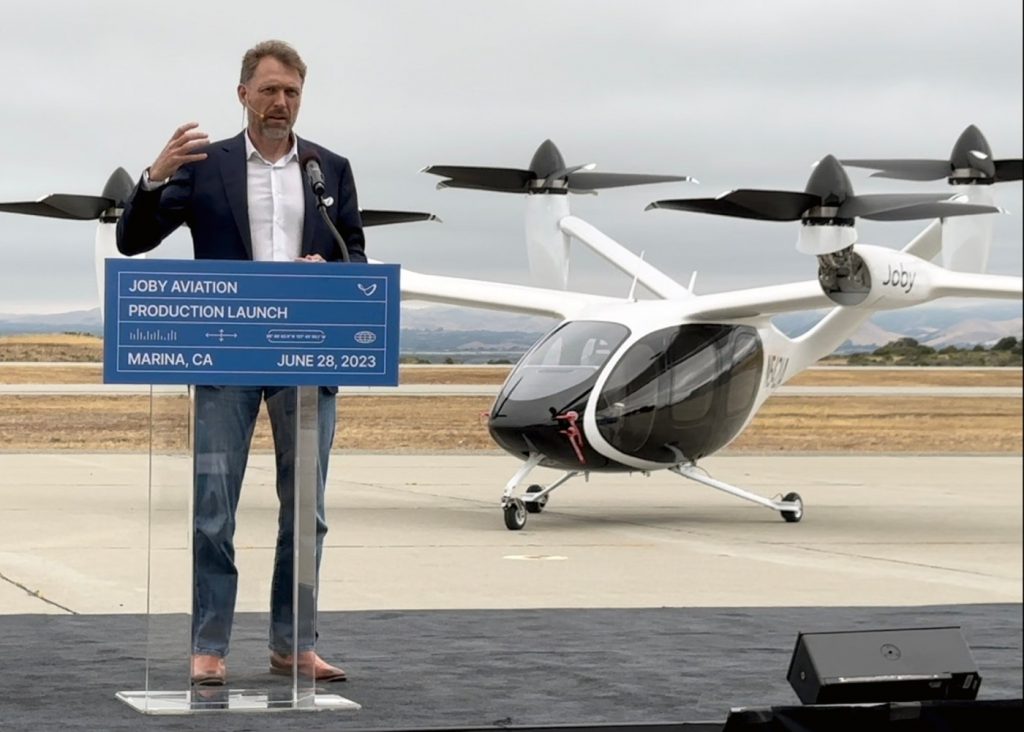 Joby signs agreement to install first electric air taxi charger at California airport