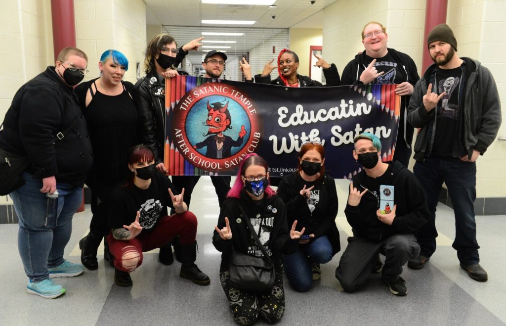 What is the ‘After-School Satan Club,’ and what is it doing in a California elementary school?