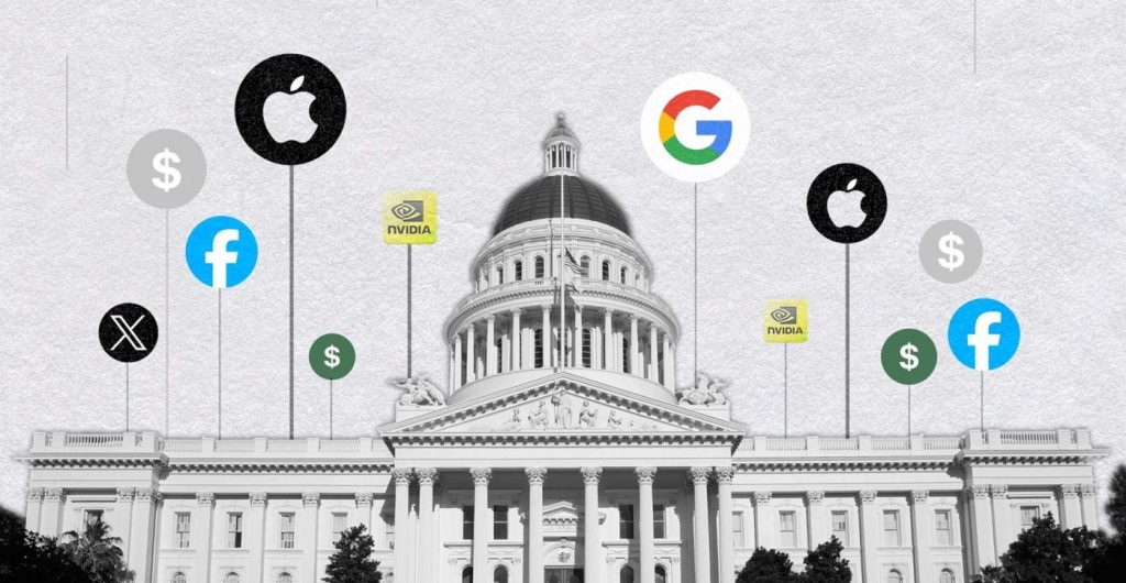 Tech a growing source of California’s tax revenue — part good news and bad news