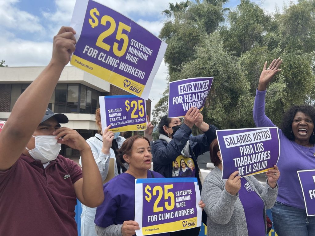 Labor deal in flux as Newsom revisits SB 525, the $25 minimum health wage