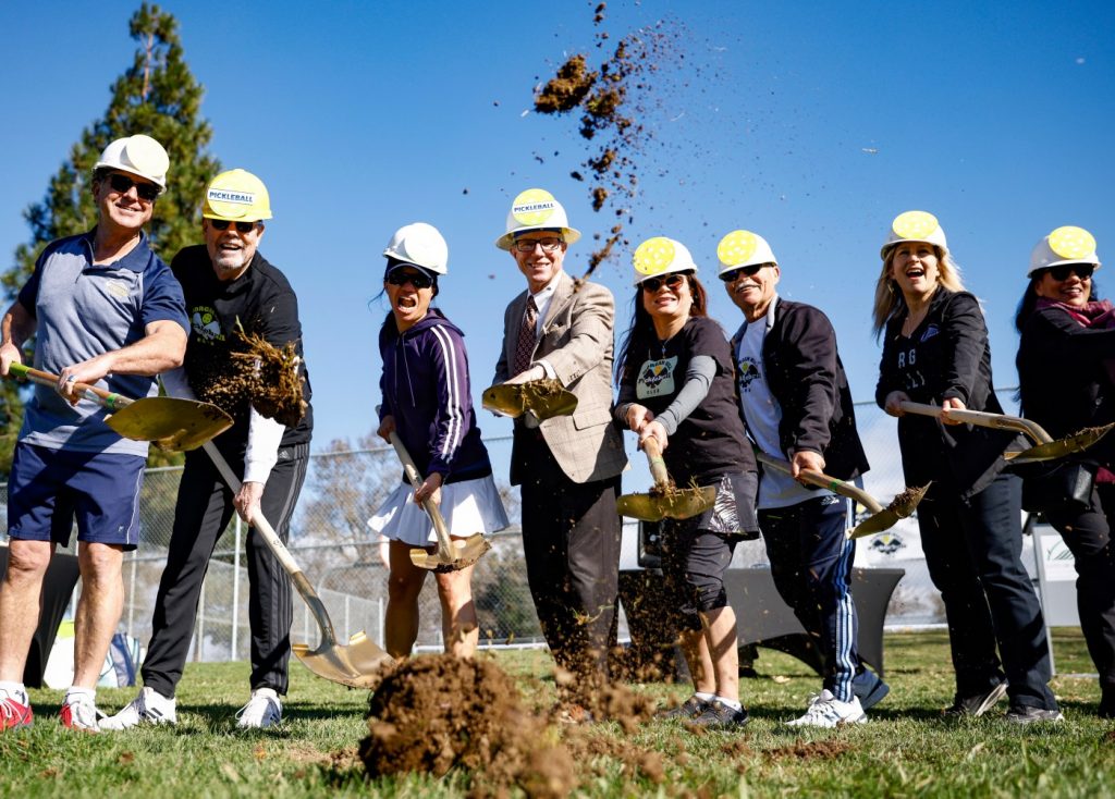 Pickleball push in South County pays off as Morgan Hill breaks ground on public courts