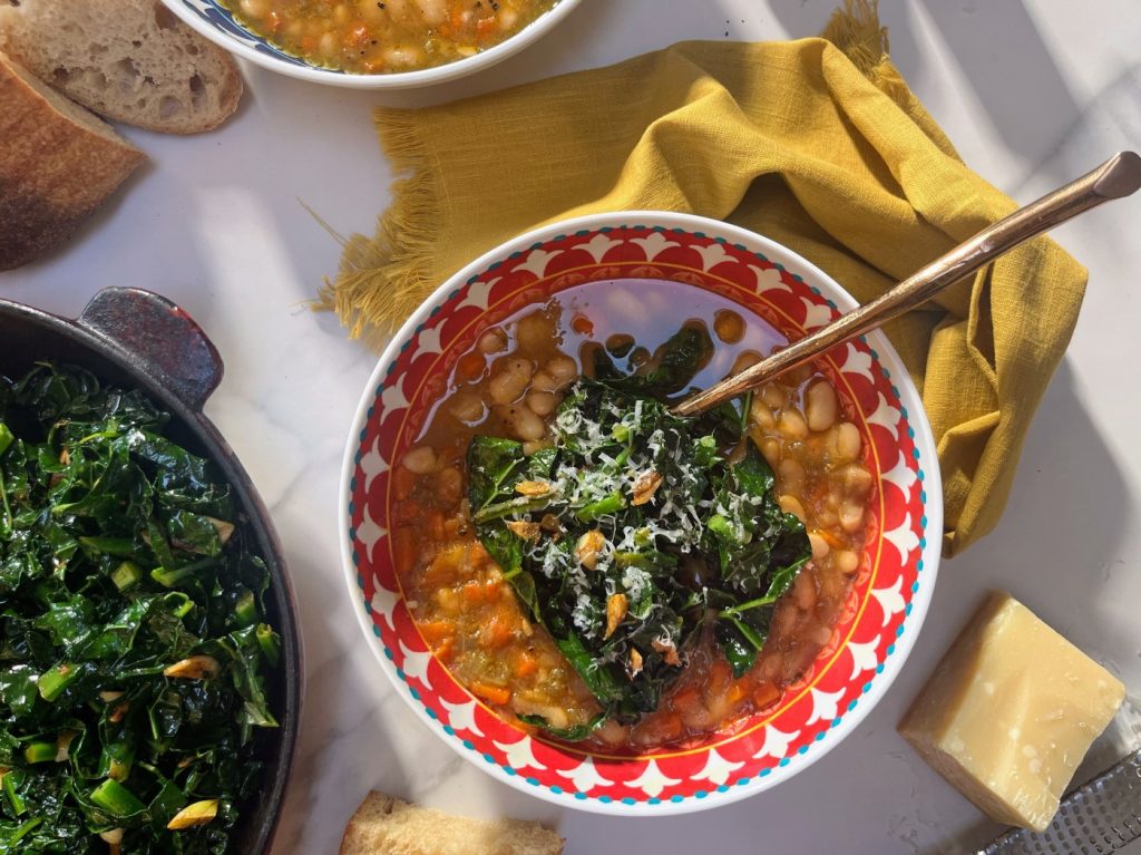 Quick Cook: A Spanish-inspired recipe for Kale al Ajillo over White Beans