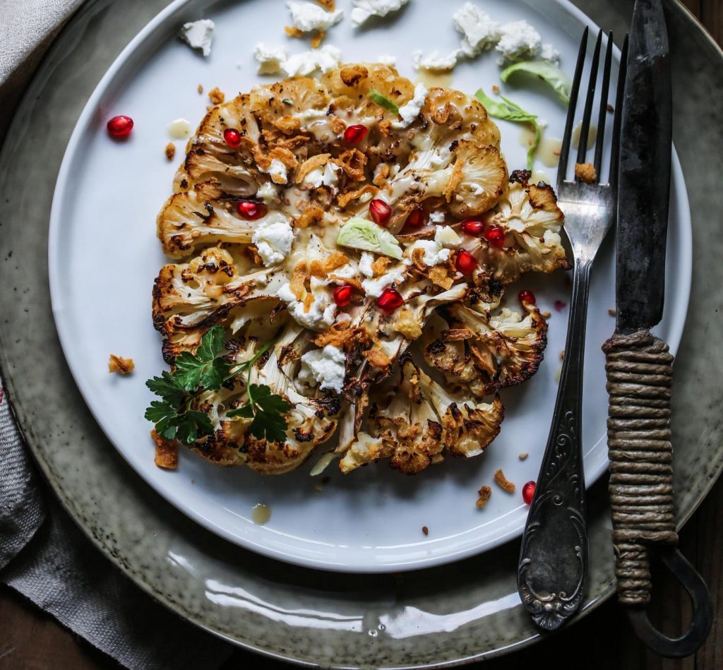 Quick Cook: Lebanese recipe for roasted cauliflower with tahini citrus sauce