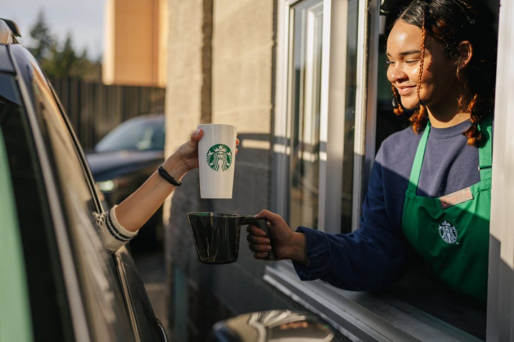 New at Starbucks: Customers may use their own cups for mobile, drive-thru orders