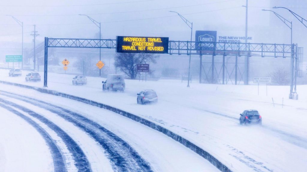 A weekend of ferocious winter weather could see low-temperature records set in the US heartland