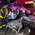 Car flies off San Francisco off-ramp into condo building’s third floor