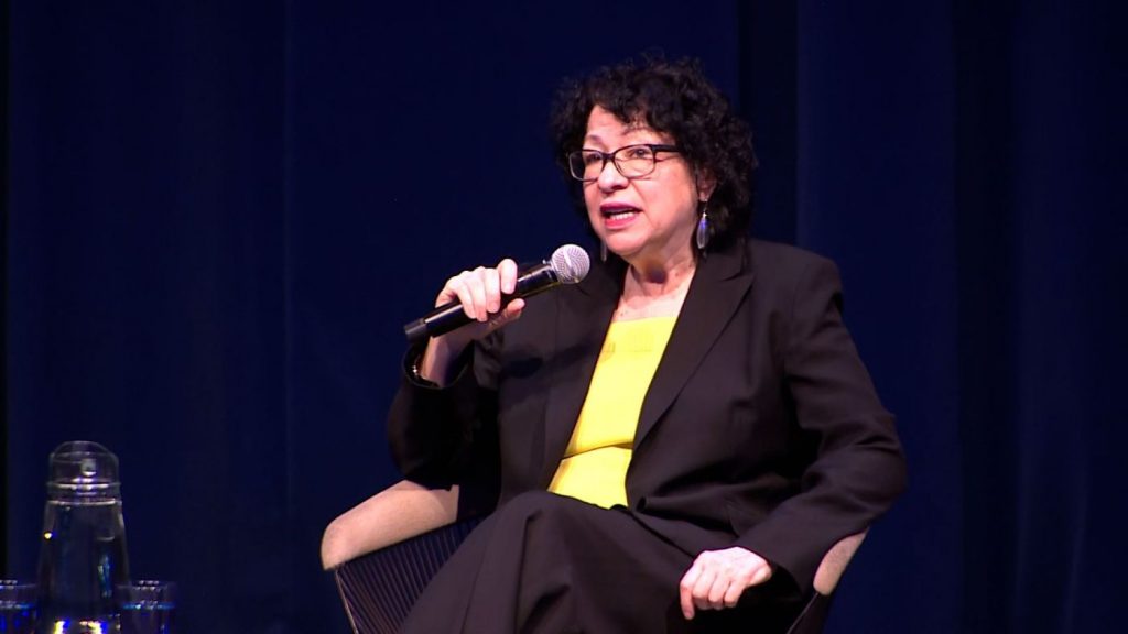 Justice Sotomayor shares frustration over rulings at Cal event