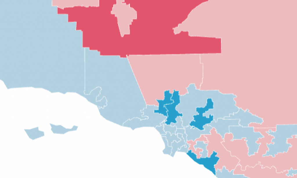 Map: The 7 California districts that will get a new House member, and some big names in the running