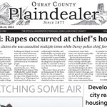 All newspapers with story alleging teen’s rape at Colorado police chief’s house are stolen